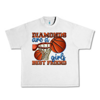 Lunar Rock diamonds are a girls best friend basketball Urban Heavy Tee - texasbilliewilder