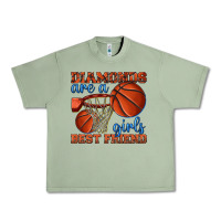Oil Green diamonds are a girls best friend basketball Urban Heavy Tee - texasbilliewilder