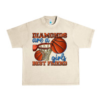 Sandshell diamonds are a girls best friend basketball Urban Heavy Tee - texasbilliewilder