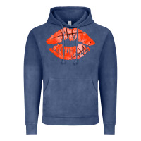 Vintage Denim basketball lips Vintage Hoodie - AdoDesignShop