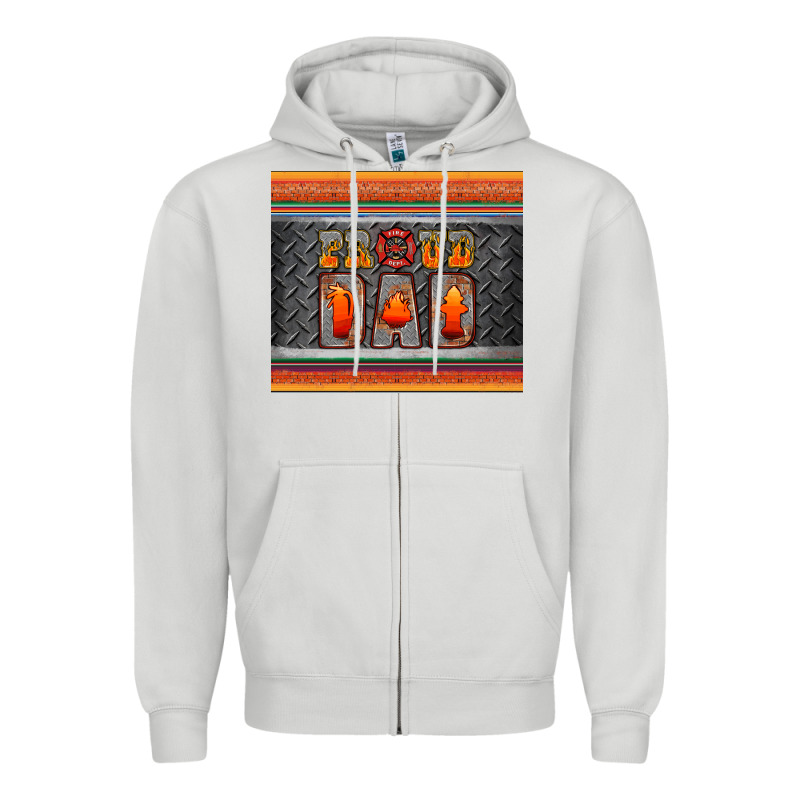 Proud Dadtumbler Zipper Hoodie by HRA Design Shop | Teevron