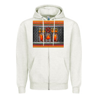 Oatmeal Heather proud dadtumbler Zipper Hoodie - HRA Design Shop
