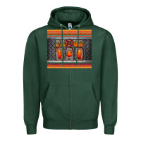 Sports Green proud dadtumbler Zipper Hoodie - HRA Design Shop