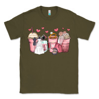Army Green wedding bride coffee cups Classic Tee - Zillion Design Studio