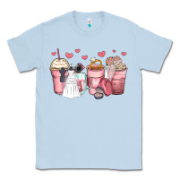 Dusty Blue wedding bride coffee cups Classic Tee - Zillion Design Studio