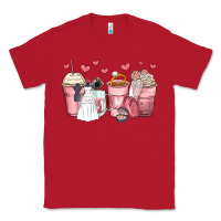 Red wedding bride coffee cups Classic Tee - Zillion Design Studio