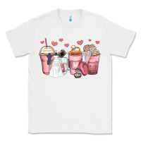 White wedding bride coffee cups Classic Tee - Zillion Design Studio