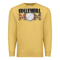 Antique Gold volleyball mom Premium Sweatshirt - AdoDesignShop