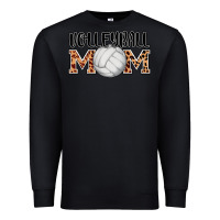 Black volleyball mom Premium Sweatshirt - AdoDesignShop