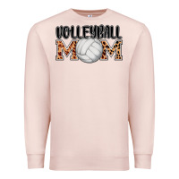 Pale Pink volleyball mom Premium Sweatshirt - AdoDesignShop