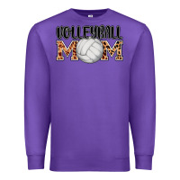 Purple volleyball mom Premium Sweatshirt - AdoDesignShop