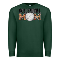 Sports Green volleyball mom Premium Sweatshirt - AdoDesignShop