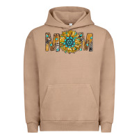 Pigment Burro Western Mom With Gemstone And Sunflower Urban Hoodie - BundleAndBundleShop