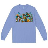 Colony Blue western faith Long Sleeve Tee - Zillion Design Studio