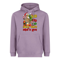 Lavender Christmas ho ho ho holy shit what a year skeleton Heavyweight Hoodie - AdoDesignShop