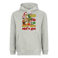 Moon Dust Christmas ho ho ho holy shit what a year skeleton Heavyweight Hoodie - AdoDesignShop