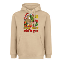 Christmas Ho Ho Ho Holy Shit What A Year Skeleton Heavyweight Hoodie | Teevron