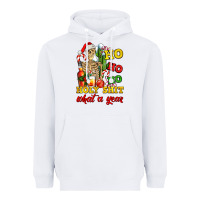 White Christmas ho ho ho holy shit what a year skeleton Heavyweight Hoodie - AdoDesignShop