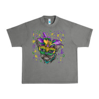 Tornado Mardi gras mask french bulldog Urban Heavy Tee - RanaPortraitStore