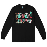 Black physical assistant Long Sleeve Tee - AdoDesignShop