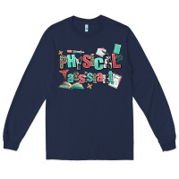 Navy physical assistant Long Sleeve Tee - AdoDesignShop