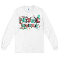 White physical assistant Long Sleeve Tee - AdoDesignShop