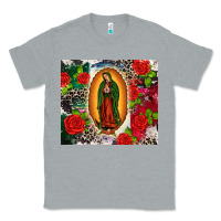 Heather Grey Lady of Guadalupe Classic Tee - CTS Tumbler Store
