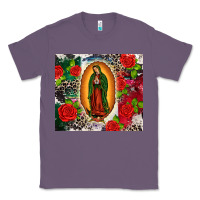 Lavender Lady of Guadalupe Classic Tee - CTS Tumbler Store