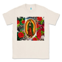 Natural Lady of Guadalupe Classic Tee - CTS Tumbler Store