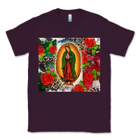 Plum Lady of Guadalupe Classic Tee - CTS Tumbler Store