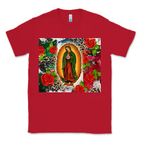 Red Lady of Guadalupe Classic Tee - CTS Tumbler Store