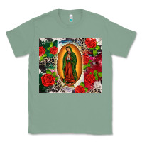 Sage Lady of Guadalupe Classic Tee - CTS Tumbler Store