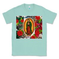 Seafoam Lady of Guadalupe Classic Tee - CTS Tumbler Store