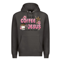 Smoke give me coffee jesus Premium Hoodie - MaliasSmallBusiness