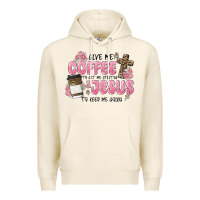 Tofu give me coffee jesus Premium Hoodie - MaliasSmallBusiness