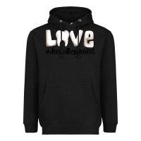 Black love dental hygienist Heavyweight Hoodie - AdoDesignShop