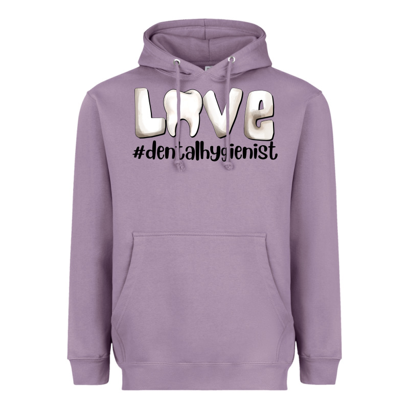 Love Dental Hygienist Heavyweight Hoodie by AdoDesignShop | Teevron