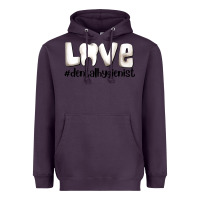 Plum love dental hygienist Heavyweight Hoodie - AdoDesignShop
