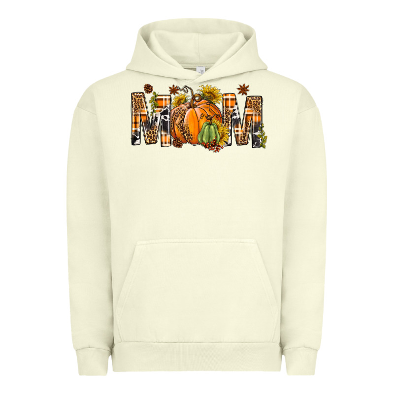 Western Mom With Pumpkins Urban Hoodie by BundleAndBundleShop | Teevron