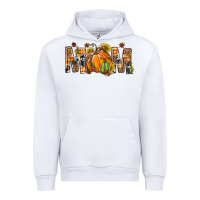 White Western Mom With Pumpkins Urban Hoodie - BundleAndBundleShop