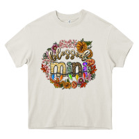 Cream blessed mini Heavy Core Tee - SublimationCraftShop