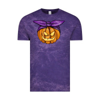 Cloud Purple Jack O' Lantern Halloween Pumpkin Vintage Tee - RanaPortraitStore