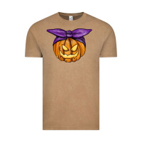 Vintage Coffee Jack O' Lantern Halloween Pumpkin Vintage Tee - RanaPortraitStore