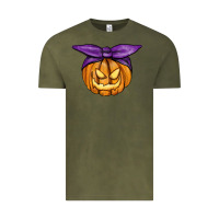 Vintage Olive Jack O' Lantern Halloween Pumpkin Vintage Tee - RanaPortraitStore