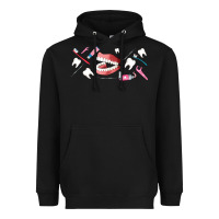 Black dentist elements Heavyweight Hoodie - AdoDesignShop