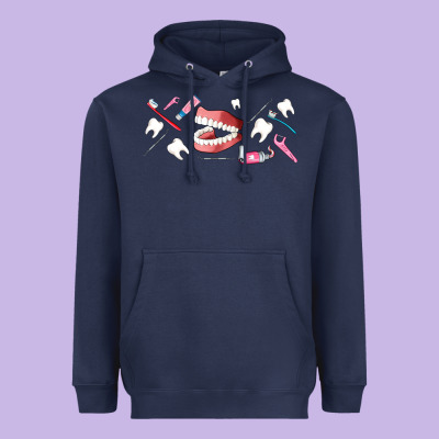 Dentist Elements Heavyweight Hoodie Designed By Adodesignshop