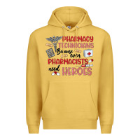 Antique Gold pharmacy technicians Premium Hoodie - MaliasSmallBusiness