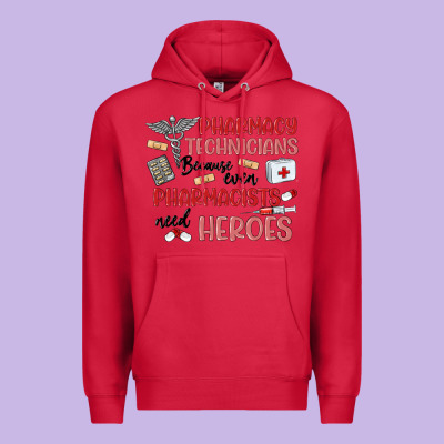 Pharmacy Technicians Premium Hoodie Designed By Maliassmallbusiness