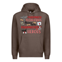 Coffee pharmacy technicians Premium Hoodie - MaliasSmallBusiness