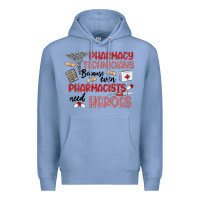 Colony Blue pharmacy technicians Premium Hoodie - MaliasSmallBusiness